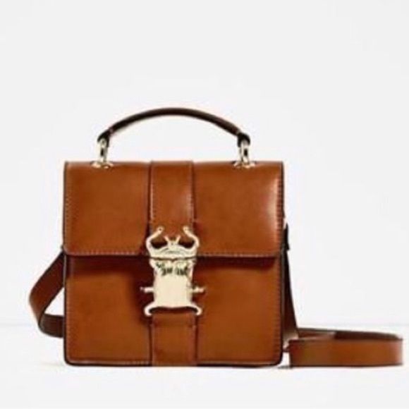 Beetle Clasp Cross Body Bag - Picture 2 of 3